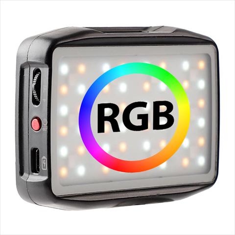 Actual product image Falcon Eyes RGB LED Lamp PockeLite F7 Mini