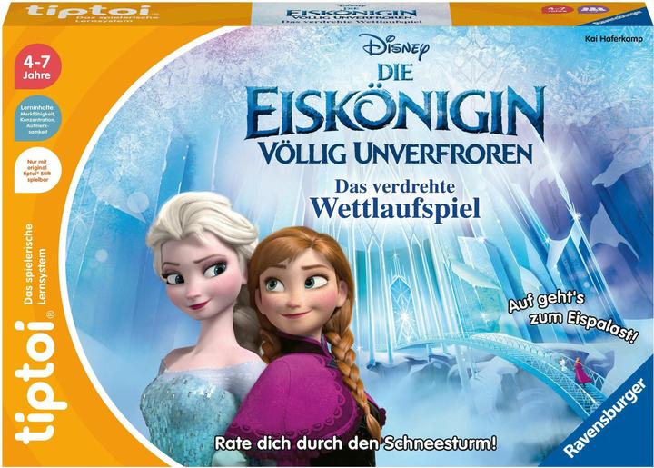 Produktbild tiptoi Disney Die Eiskönigin - Völlig unverfroren: Das verdrehte Wettlaufspiel (Deutsch)