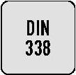 Produktbild Ruko Spiralbohrer DIN 338-N. HSS-G TiN.Ø 10.00 x 133.0 (10 mm)