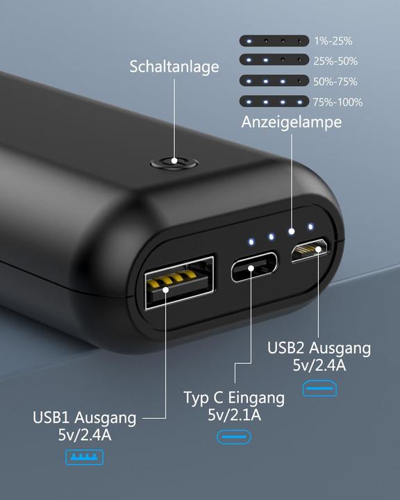 Produktbild Hganus Mini (10000 mAh)