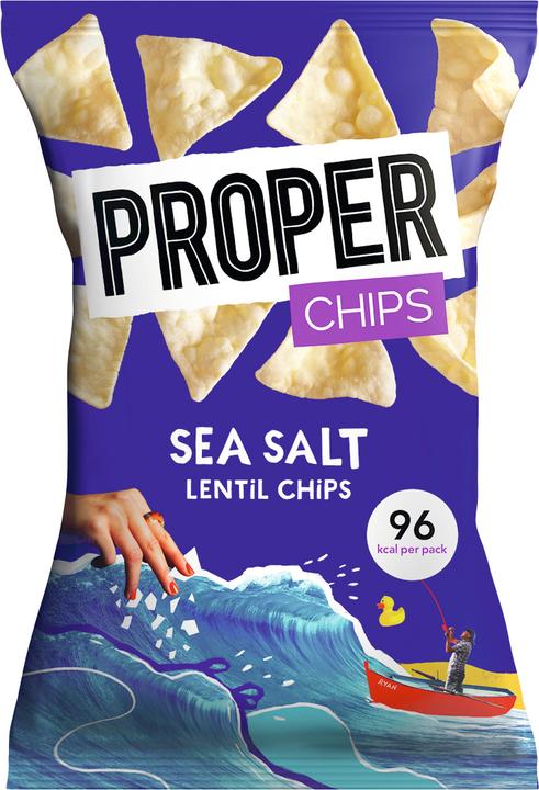 Propercorn PC Lentil Chips Sea Salt 20g (20 g)