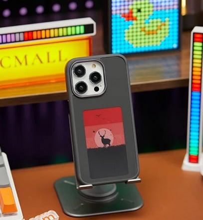 Produktbild PhoneLook Hülle E-Ink Display DIY mit NFC-Technologie für persönlicher Foto-Hintergrund (Apple iPhone 16 Pro Max)