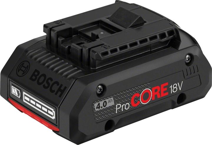 4.0 Ah, 1 x Akku Pro Core 18V