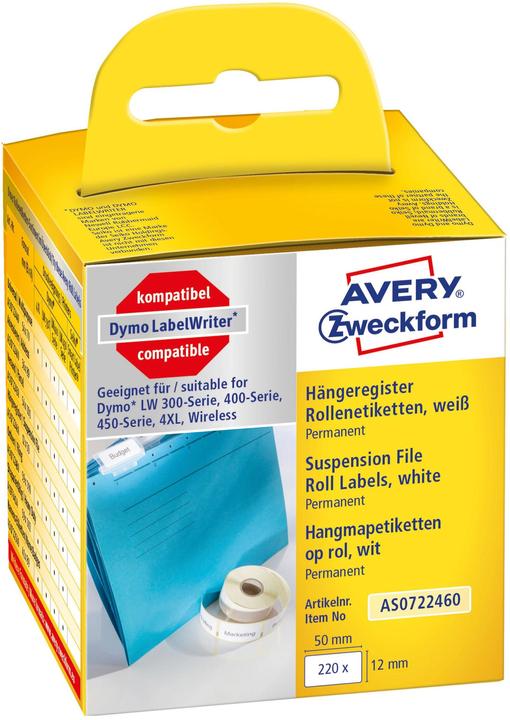 Actual product image Avery Roll labels