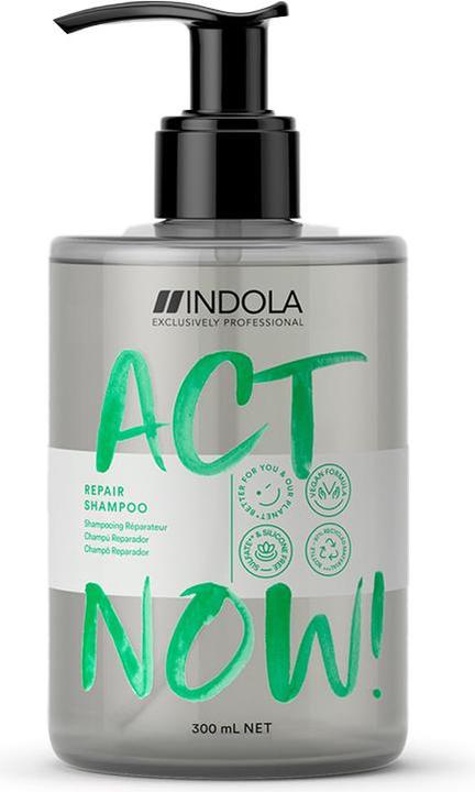 Actual product image Indola ACT NOW - Repair Shampoo (300 ml)