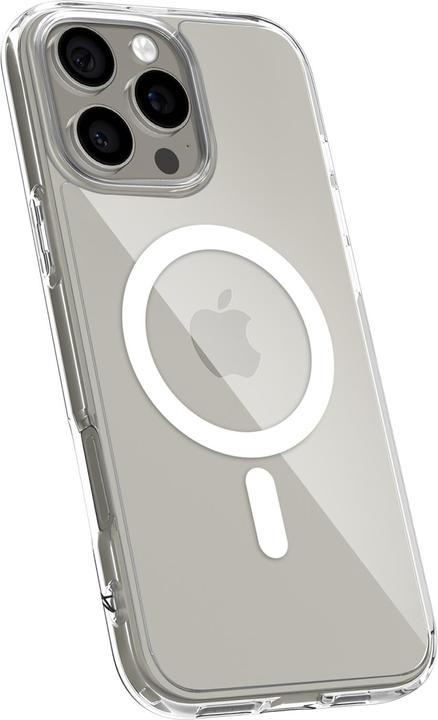 Actual product image Spigen Ultra Hybrid MAG iPhone 16 Pro Max MagSafe frost clear ACS08002 (Apple iPhone 16 Pro Max)