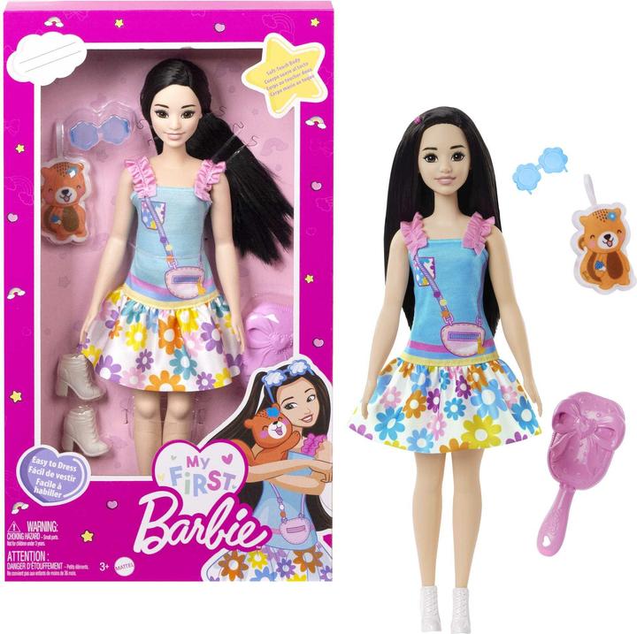 Productafbeelding Barbie Kernpop zwart haar met vos