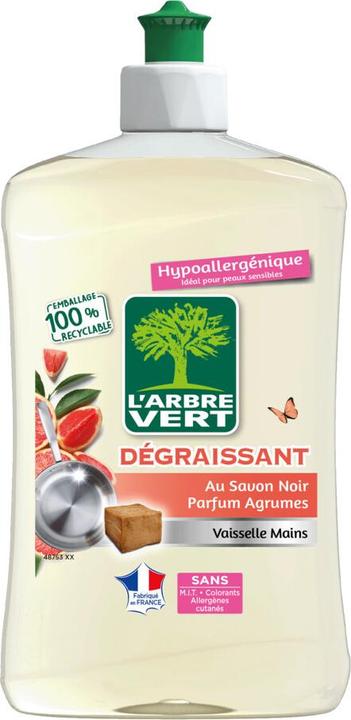 Image du produit L'arbre vert Liquide vaisselle écologique Dégraissant