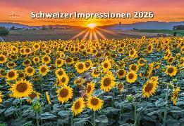 Actual product image Schweizer Impressionen 2026 (French, German, Italian)