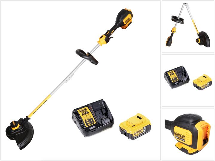 DeWalt DCM 561 PBS 18 V Borstelloze Li-Ion Débrousailleur sans fil 18V + 1x Accu DCB 184 18V - 5 (Onkruidverdelgers)