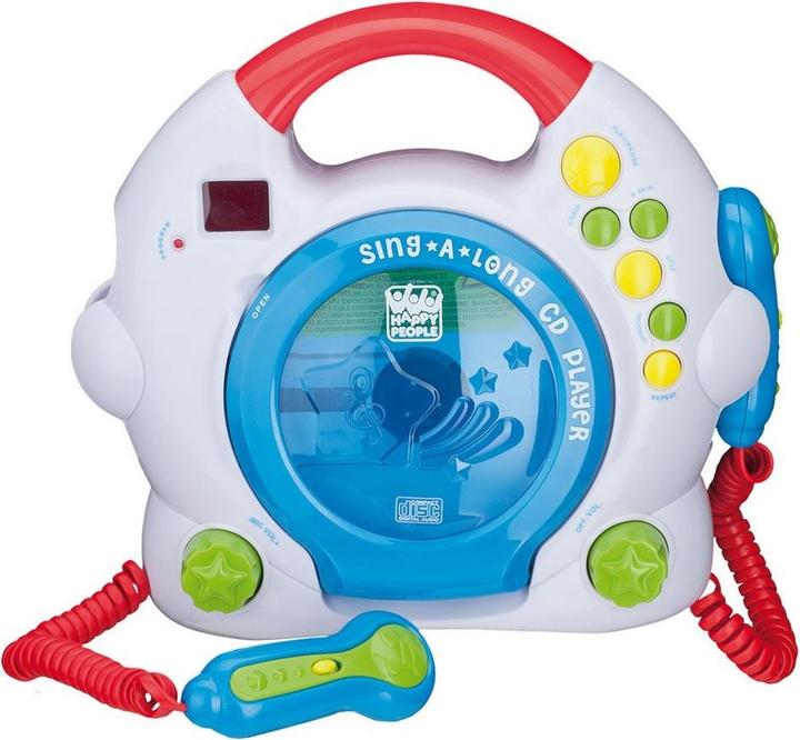 Produktbild Happy People CD Player mit 2 Mikrofonen