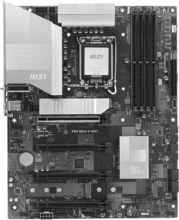 Immagine prodotto MSI PRO B860-P WIFI (LGA 1851, Intel B860, ATX)