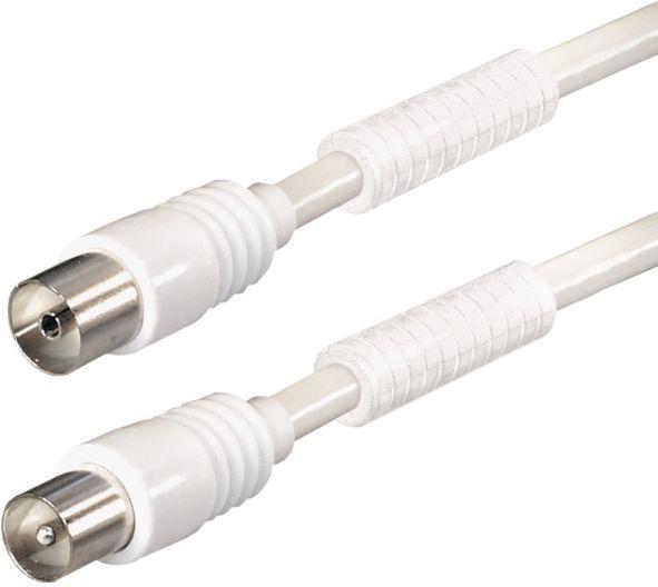 Hapena FAAS 10, 0m (7-124) bianco 13891 (100 dB, Cavi antenna)