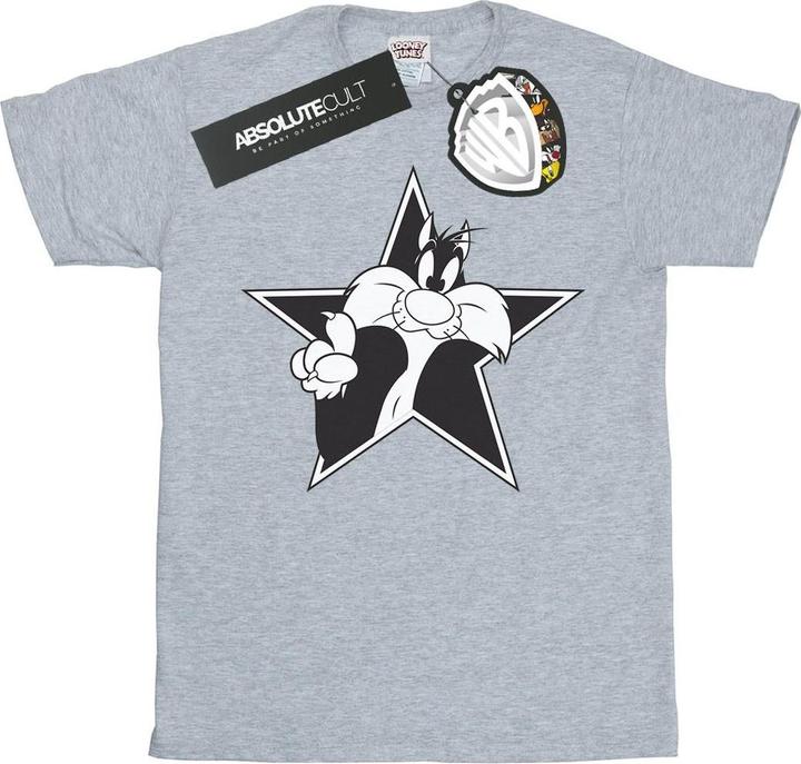 Immagine prodotto Looney Tunes Sylvester Mono Star Maglietta Uomo (3XL)