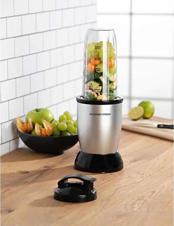 Actual product image Gourmetmaxx Nutrient Extractor Nutrition Black/Silver (500 W)