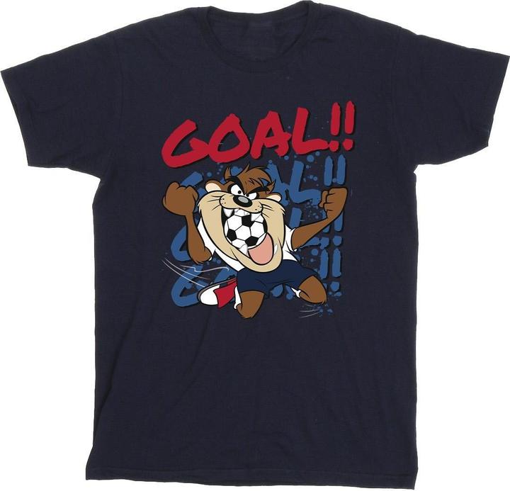 Immagine prodotto Looney Tunes Taz Goal Goal Goal Maglietta Uomo (3XL)