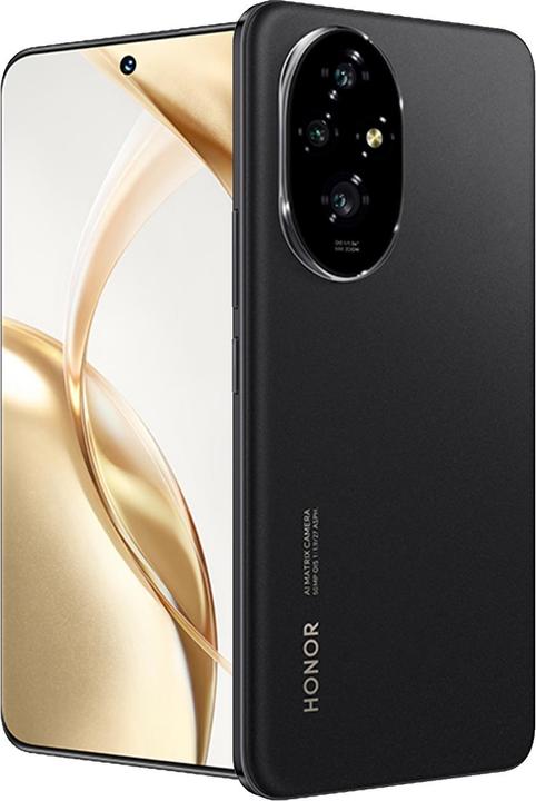 Actual product image Honor 200 (512 GB, Midnight Black, 6.70", Dual SIM, 50 Mpx, 5G)
