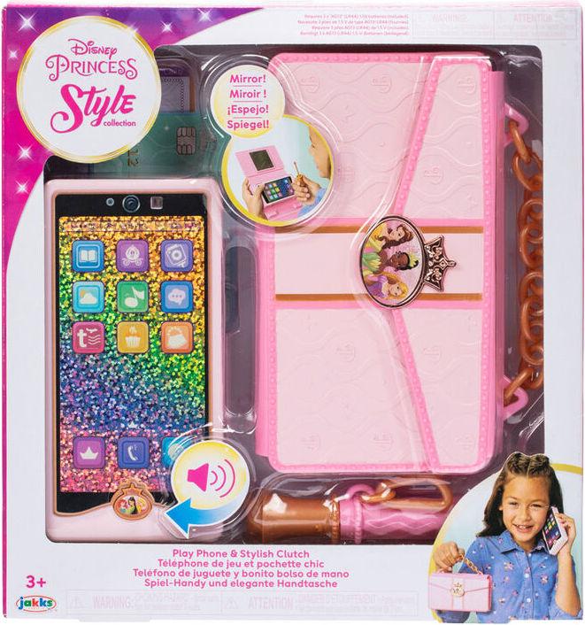 Immagine prodotto Disney Princess - Collezione di stile - Telefono da gioco e pochette alla moda (221314)