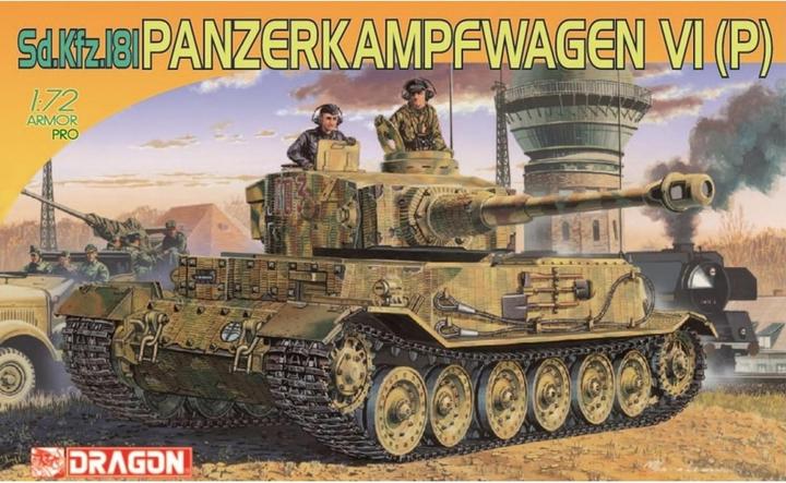 Actual product image 1:72 Sd.Kfz.181 Pz.kampfwagen VI(P)