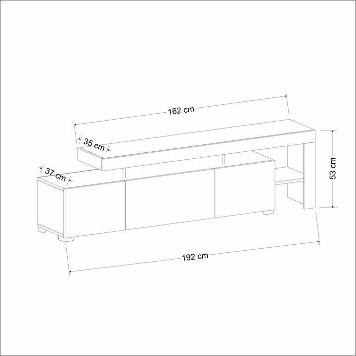Valeurs nutritives et ingrédients Homitis Beliz (192 x 37 x 53 cm)