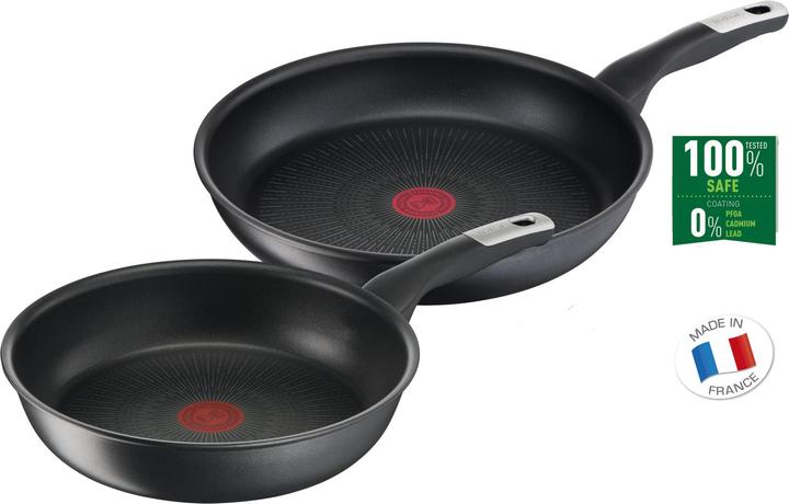 Immagine prodotto Tefal Set di scomposizione illimitato - 22 + 28 cm (Set di pentole e padelle da cucina, Alluminio)