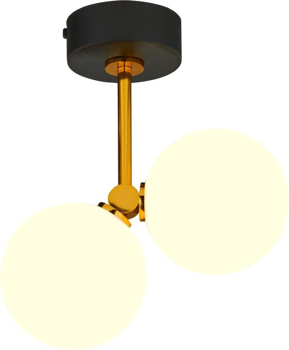 Licht-Erlebnisse Deckenlampe Orogon Messing (G9)