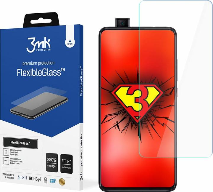 Immagine prodotto 3MK hybrid glass Flexible 2.5D for Xiaomi Mi 9T Pro (1 Pezzo/i, Mi 9T Pro)