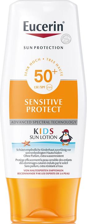 Produktbild Eucerin Kids Sensitive Protect (Sonnencreme, SPF 50+, 150 ml, 202 g)