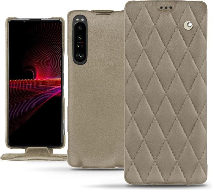 Actual product image Noreve Leather cover vertical (Sony Xperia 1 III)