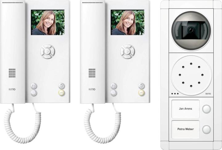 Schneider Electric Portier Video Set WE blanc/blanc