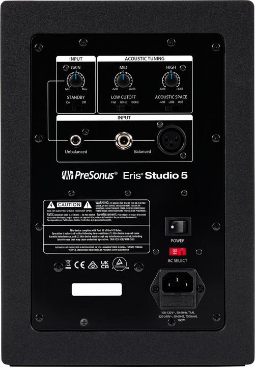 Produktbild PreSonus Eris Studio 5 (Aktiv, 1 Stk., 1x 80 W)