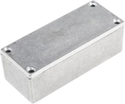 Actual product image Hammond Diecast aluminium enclosure,92x38x27mm (Housing)