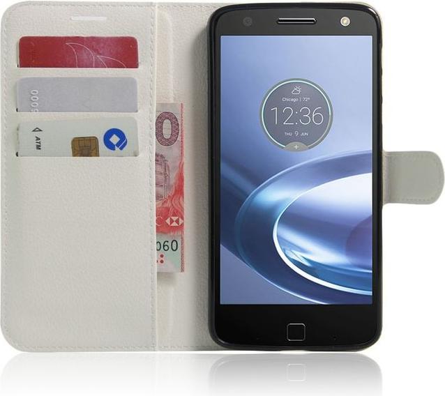 Immagine prodotto MU Classic Copertina in pelle con texture litchi (Motorola Moto Z Play)
