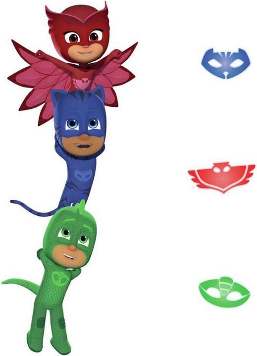 Image du produit PJ Masks Superhéros - Maxi autocollants (58 x 24 cm)