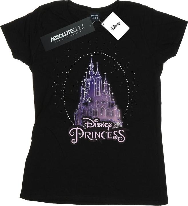 Actual product image Disney Womens/Ladies Princess Christmas Castle Cotton T-Shirt (XL)
