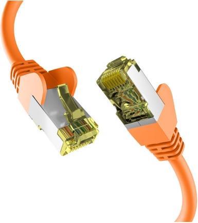Actual product image M-Cab Cat6a Orange 10m Patch Cord (S/FTP, CAT6a, 10 m)