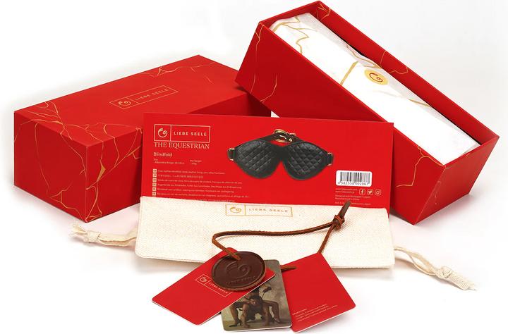 Image du produit Liebe Seele Bandeau en cuir pour les yeux