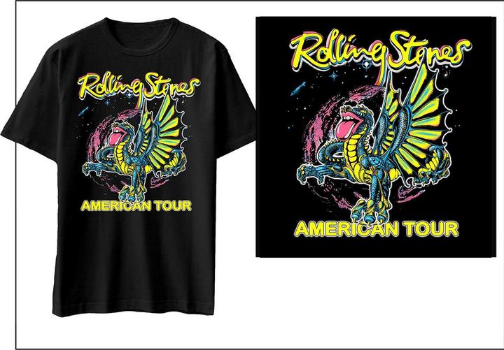 The Rolling Stones American Tour Dragon (XXL)
