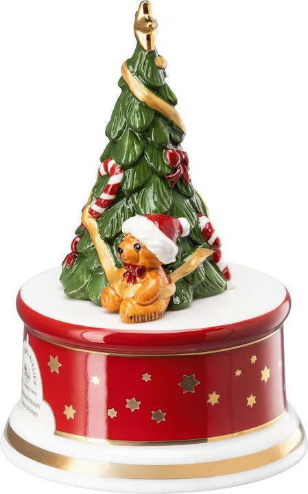 Produktbild Hutschenreuther Spieluhr Weihnachtslieder Am Weihnachtsbaum die Lichter brennen klein D.9cm