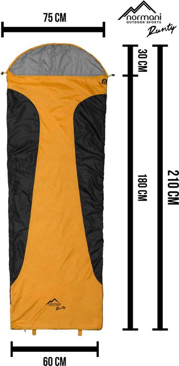 Image du produit Normani Sac de couchage ultraléger Runty (210 cm)