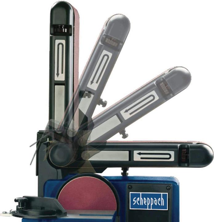 Immagine prodotto Scheppach Levigatrice a nastro e a disco BTS800 (Tritacarne da banco, Smerigliatrice, 370 W)