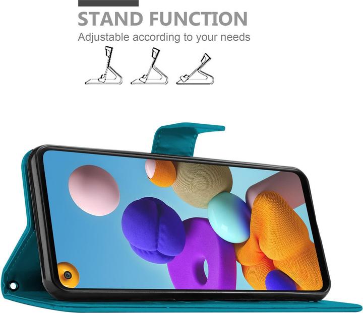 Immagine prodotto Cadorabo Copertina del libro di fiori (Samsung Galaxy A21s)