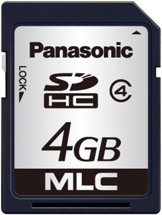 Produktbild Panasonic 4GB MLC Type Full SD Card (4 GB, SDHC)