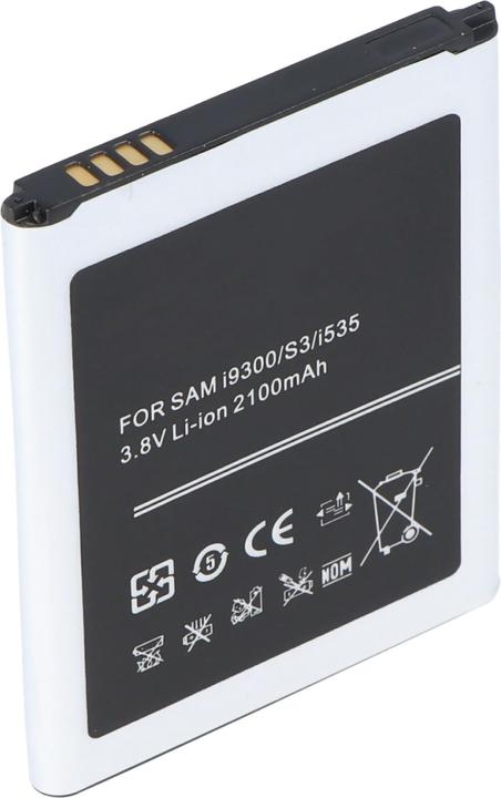Produktbild Samsung Akku Galaxy S III, GT-I9300, EB-L1G6LLUC mit NFC