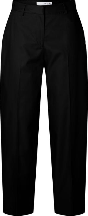 Selected Femme Mid Waist Barrel Fit Hosen