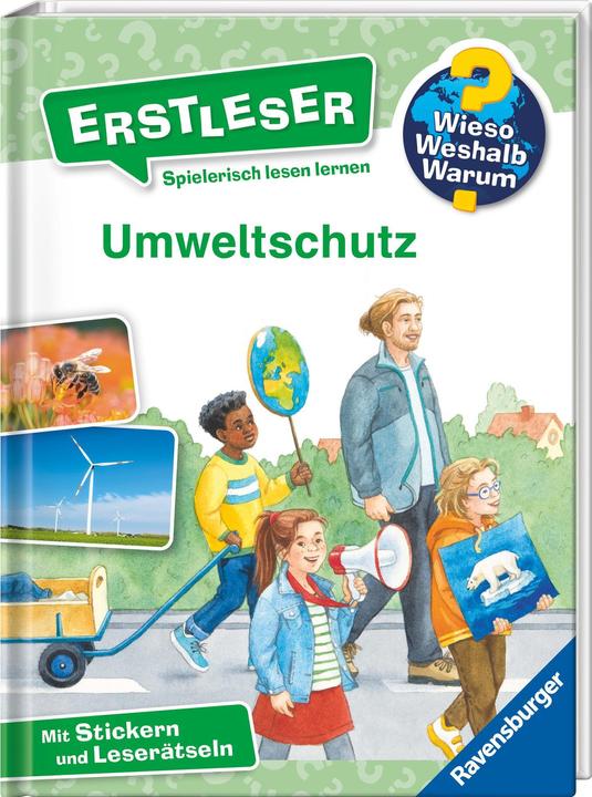 Actual product image Ravensburger Wieso? Weshalb? Warum? Erstleser, Band 13: Umweltschutz (German, Carola of Boiler, Svetlana Kilian, 2024)