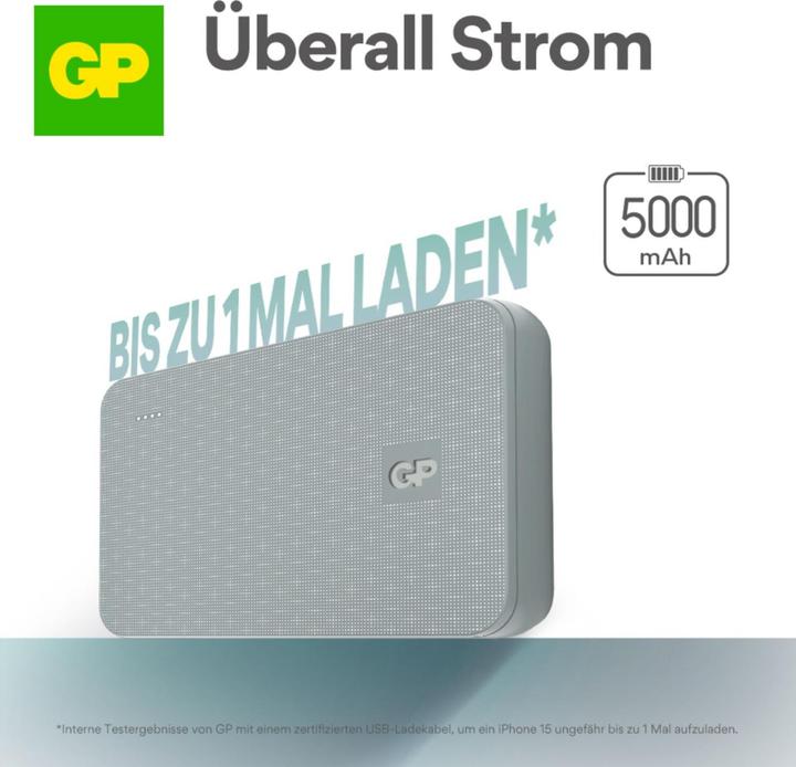 Actual product image GP Batteries GP PowerBank B+ Series 5000 mAh moss green (5000 mAh)
