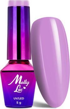 Immagine prodotto TOP Smalto ibrido Cocktails & Drinks 16 Purple Rain 5g MollyLac (Pioggia viola, Vernice UV gel)