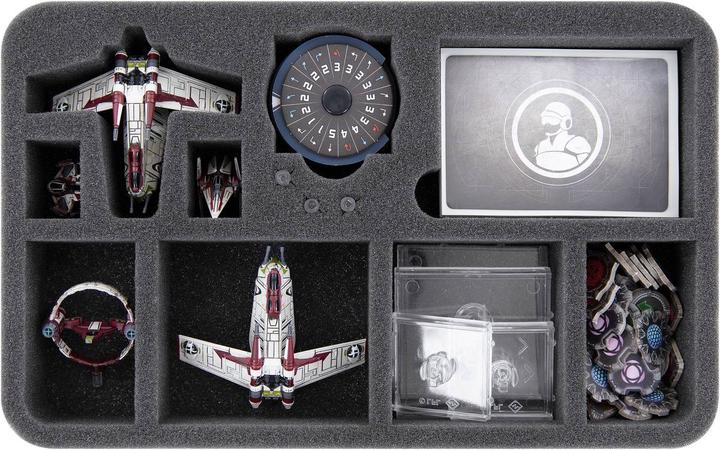 Produktbild Feldherr Magnetbox grün für Star Wars X-Wing: TFATi-Kanonenboot (Papier)