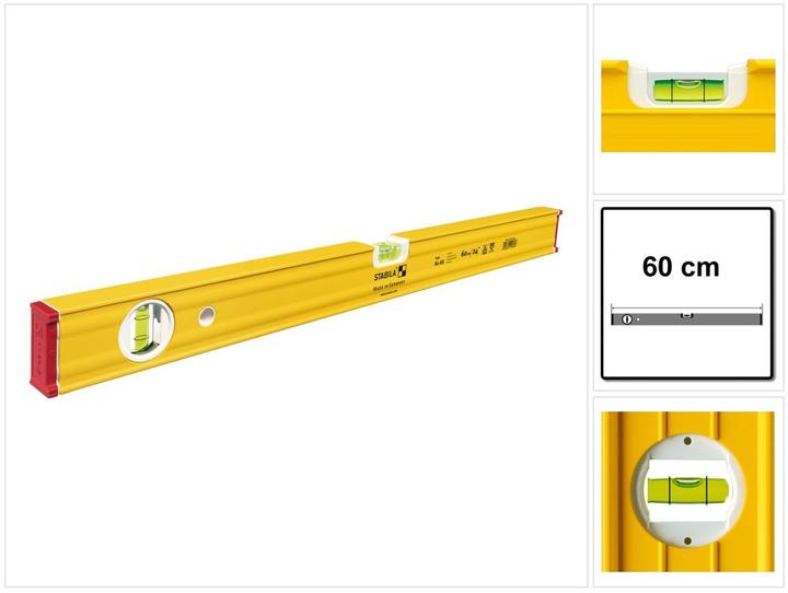 Actual product image Stabila Spirit level Type 80 AS (60 cm)